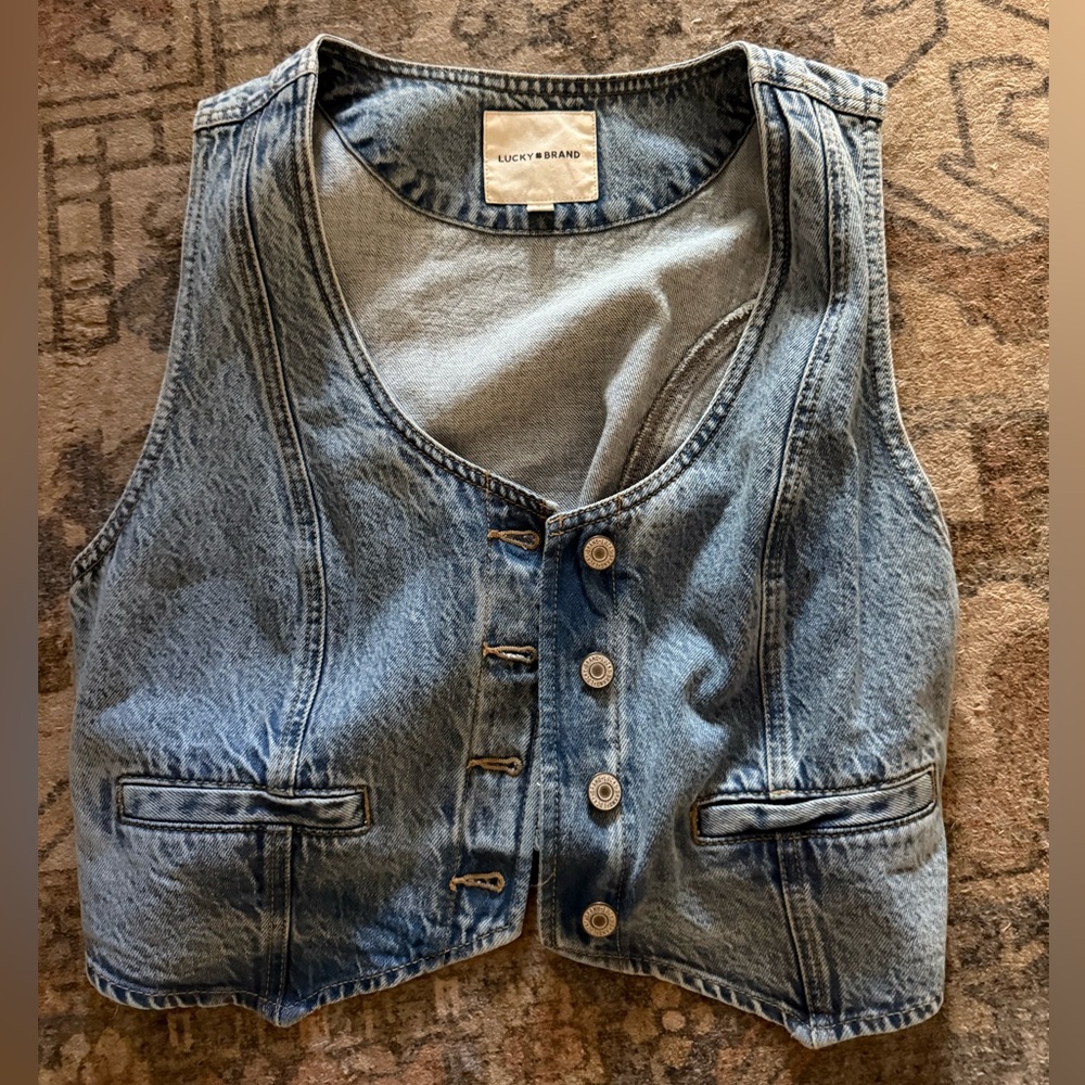 Women’s lucky Jean vest